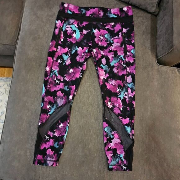 lululemon athletica Purple and Blue Patterned Leggings - Picture 2 of 7